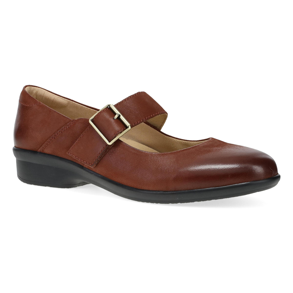 Russet Burnished Nubuck Mary Jane,36