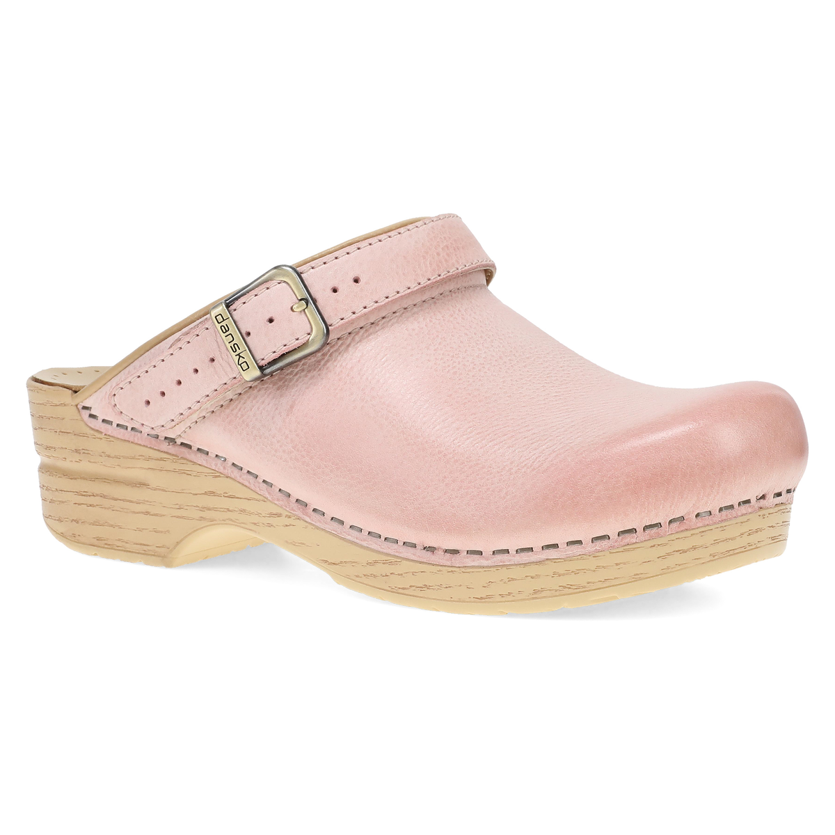 Pink Milled Mule,36