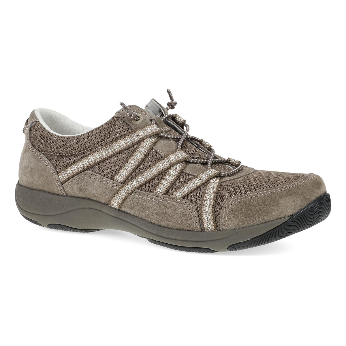 Walnut Suede Laceup Sneaker,36