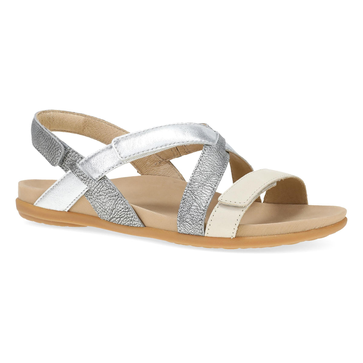 Silver Multi Sandal,36