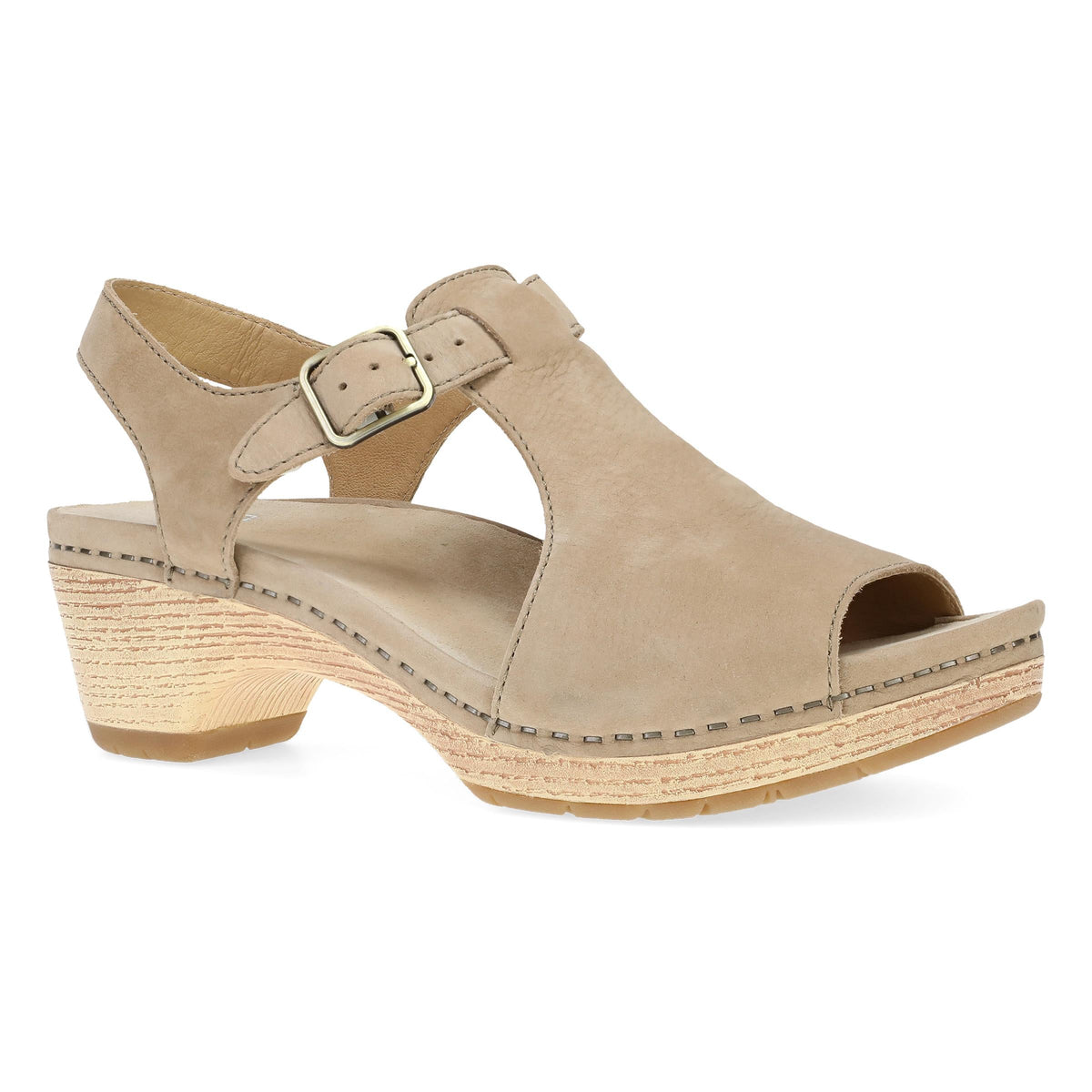 Sand Milled Nubuck Sandal,36