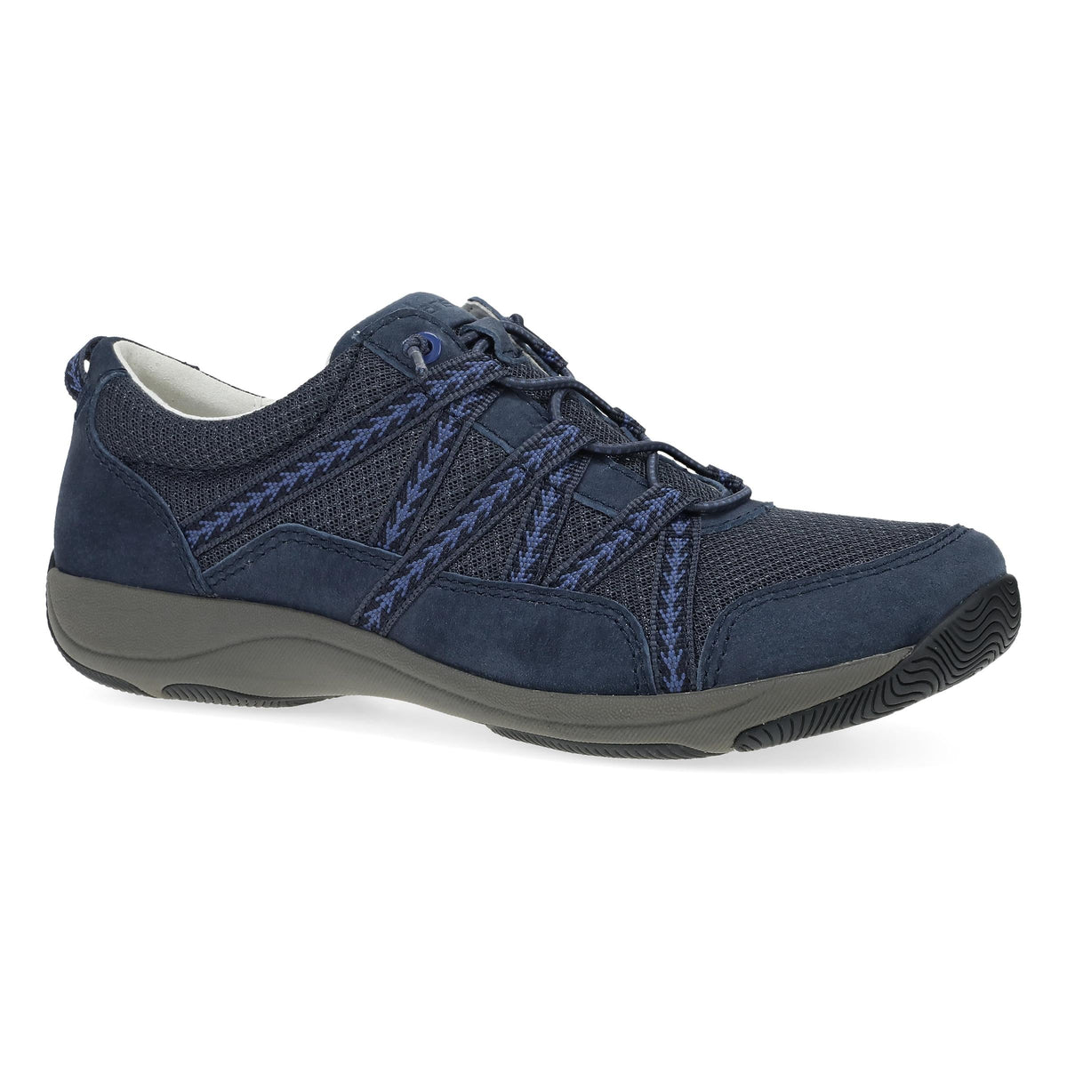 Navy Suede Sneaker,36