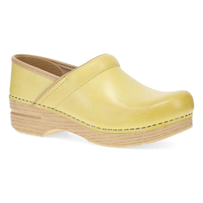Lemonade Leather Clog,36