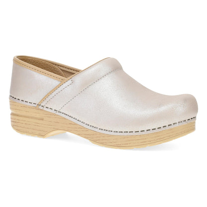 Pearl Metallic Clog,36