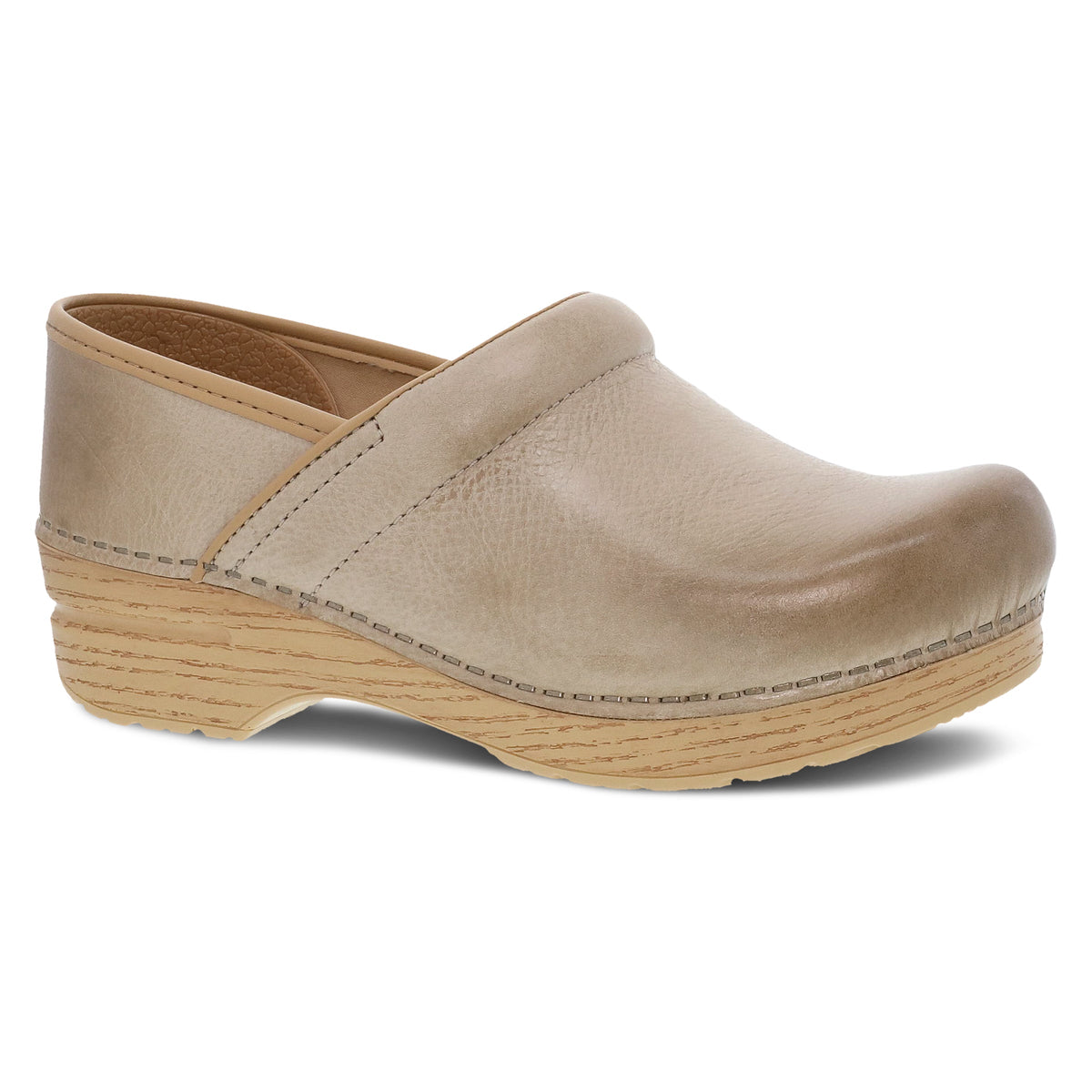 Sand Milled Burnished Clog,35