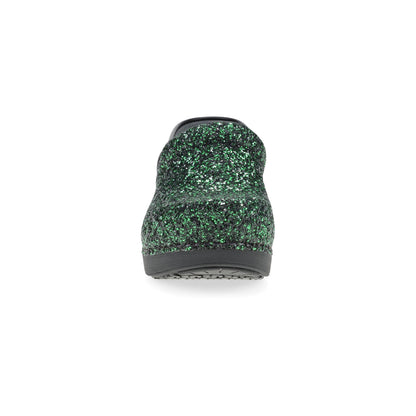 XP 2.0 Elixir Green Glitter Dansko Women|For Work