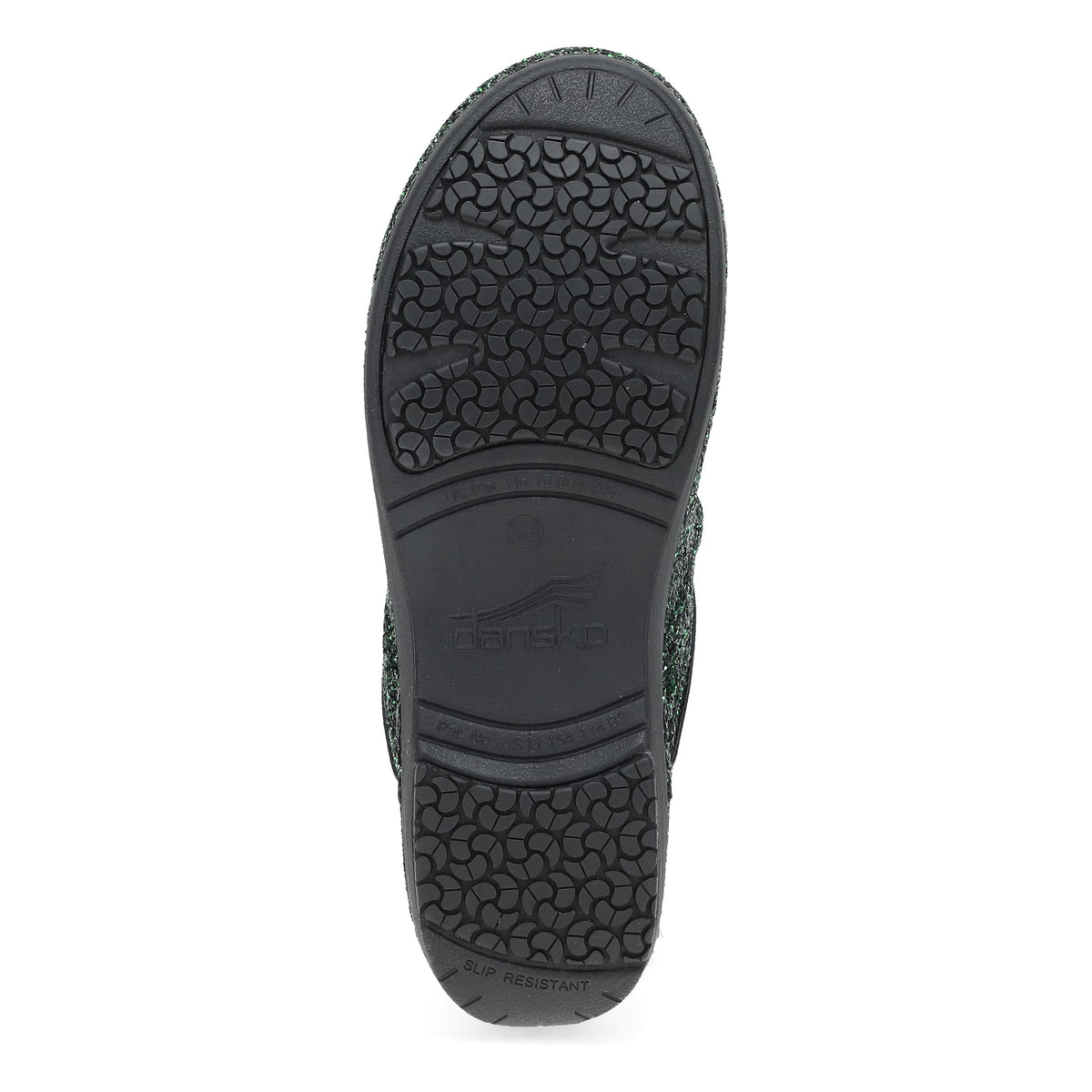 XP 2.0 Elixir Green Glitter Dansko Women|For Work