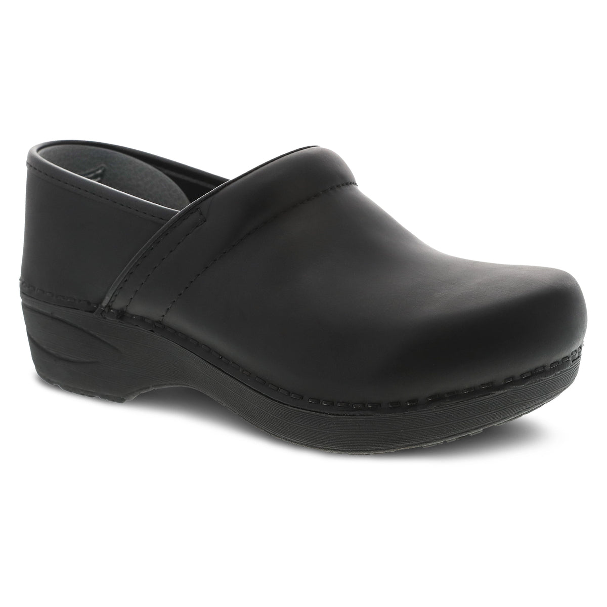 Black Waterproof Pull Up Clog,36