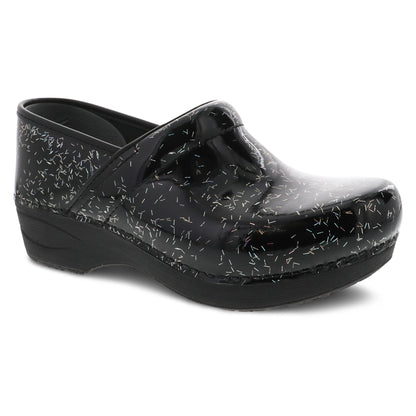 Rainbow Flecks Patent Clog,36