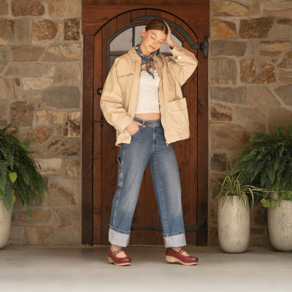 XP 2.0 Mary Jane Red Leather Dansko Women|For Work