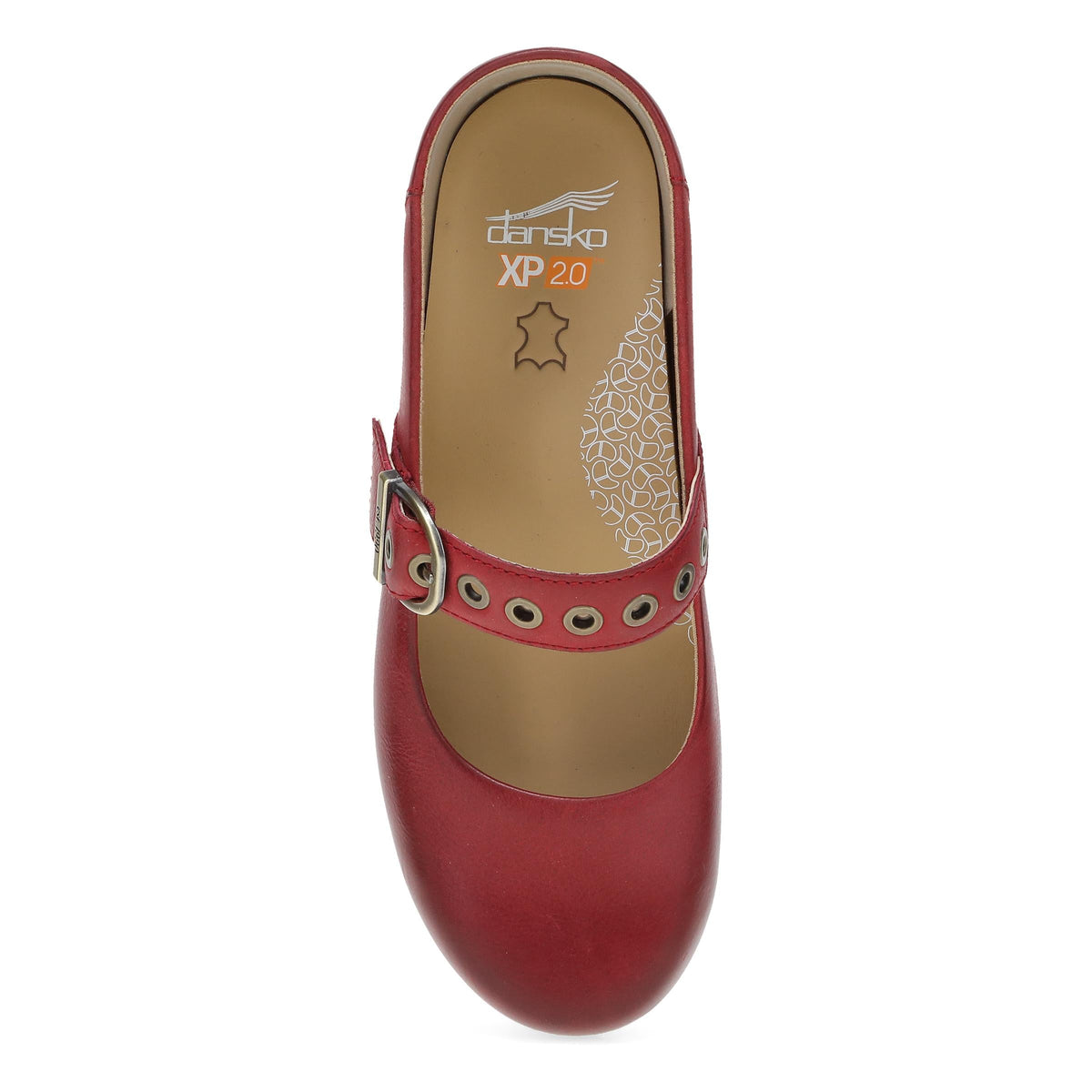 XP 2.0 Mary Jane Red Leather Dansko Women|For Work
