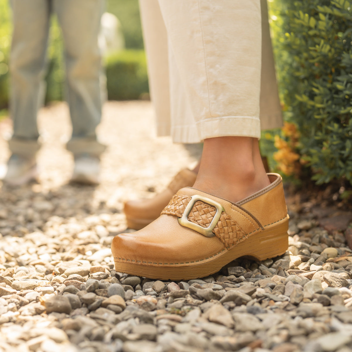 Pro Braided Honey Leather Dansko Women|For Work