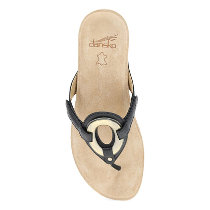 Rosalia Black Leather Dansko Women