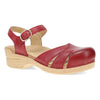 Red Burnished Nubuck Mary Jane