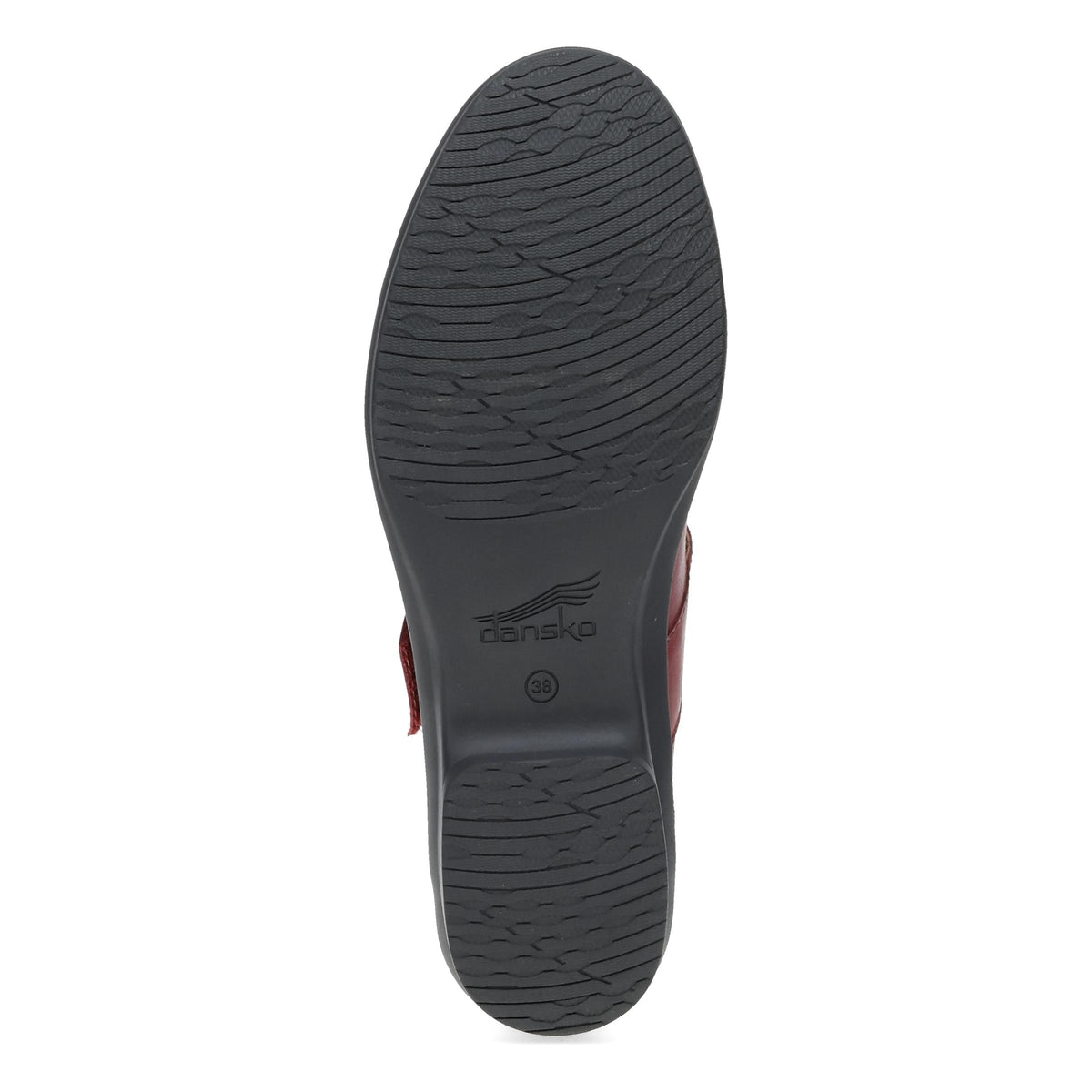 Collette Red Burnished Nubuck Dansko Women