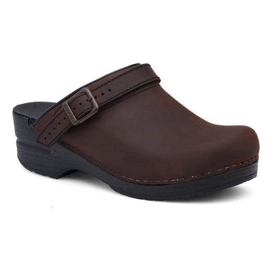 Ingrid Antique Brown/Black Dansko Women