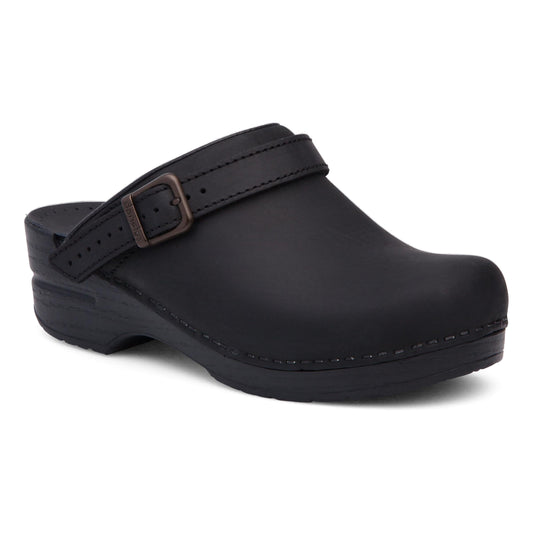 Ingrid Black Oiled Dansko Women
