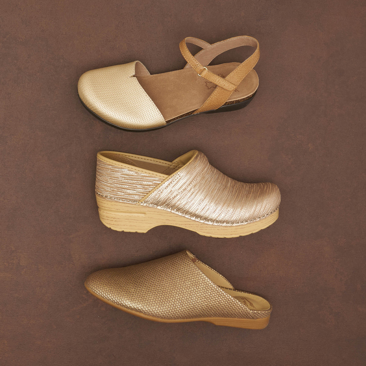 Lysa Mink/Gold Leather Dansko Women|For Work