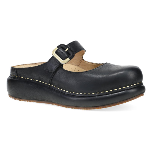 Kimberly Black Leather Dansko Women|For Work