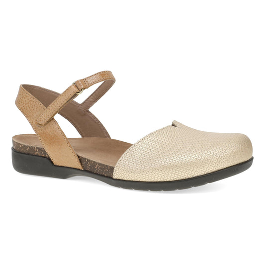 Rowan Taupe Metallic Dansko Women|For Work