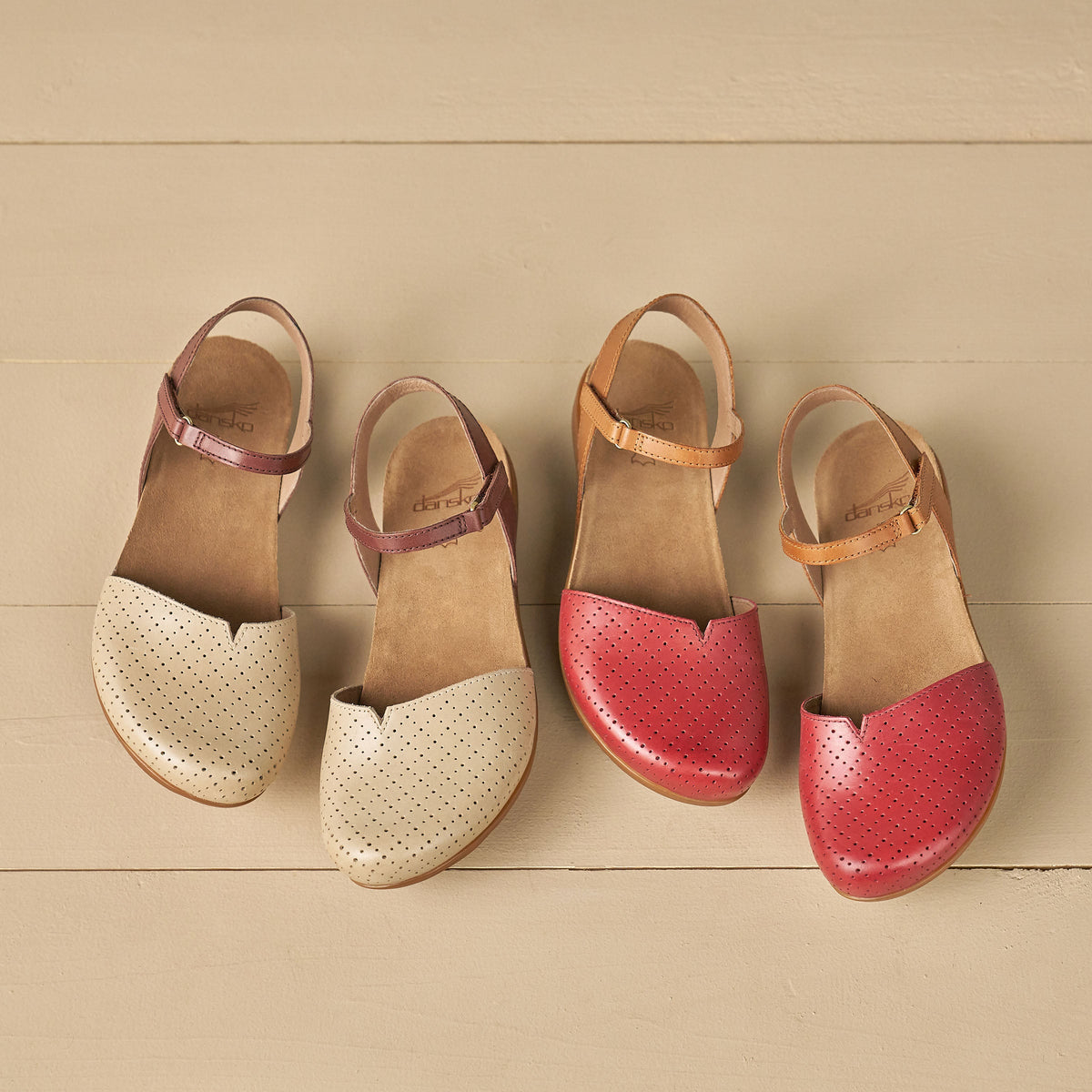 Rowan Red Leather Dansko Women|For Work