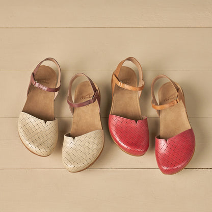 Rowan Red Leather Dansko Women|For Work