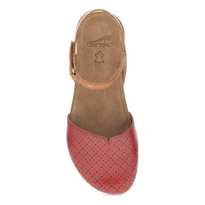 Rowan Red Leather Dansko Women|For Work