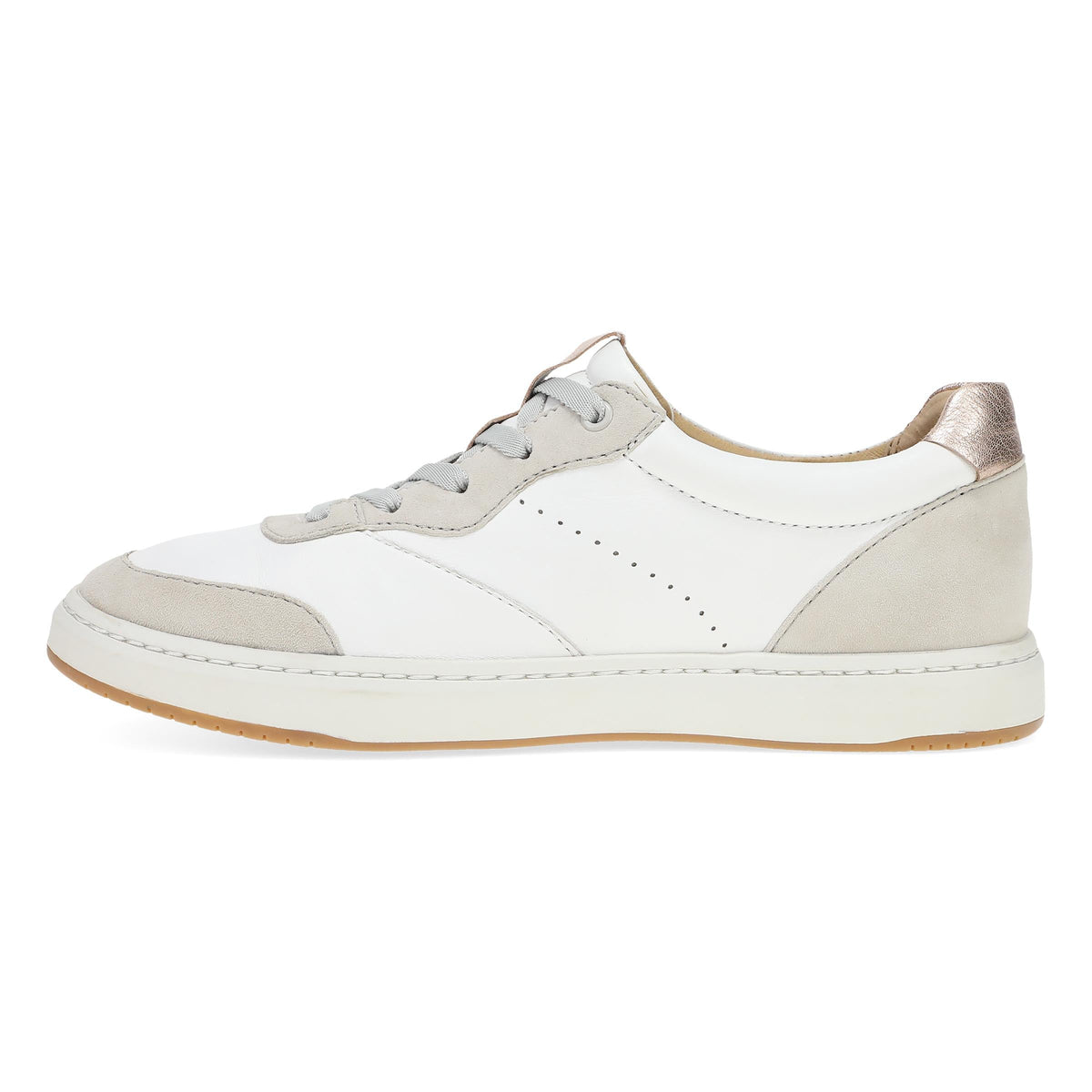 Josey White/Rose Gold Nappa Dansko Women|For Work