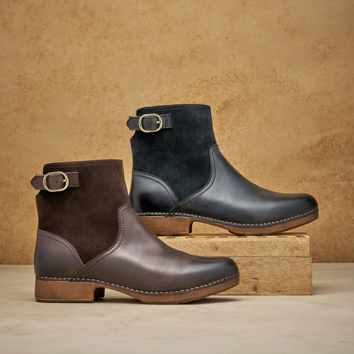 Monique Chocolate Burnished Calf Dansko Women|For Work