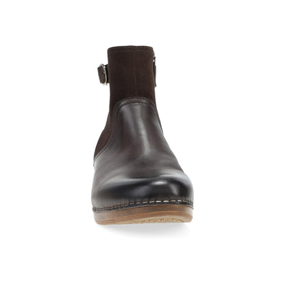 Monique Chocolate Burnished Calf Dansko Women|For Work