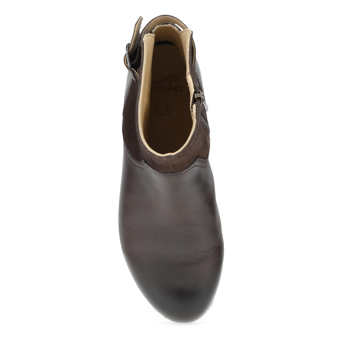 Monique Chocolate Burnished Calf Dansko Women|For Work