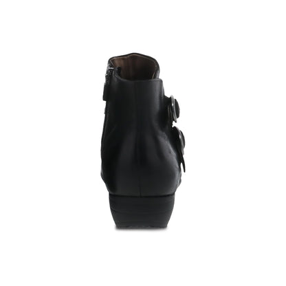 Faithe Black Burnished Nubuck Dansko Women|For Work