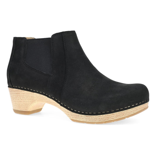 Lane Black Milled Nubuck Dansko Women|Sale