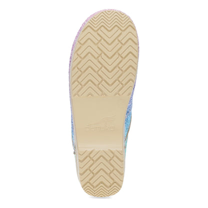 Wide Pro Pastel Rainbow Glitter Dansko Women