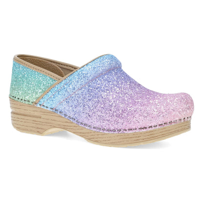 Pastel Rainbow Glitter Clog,36