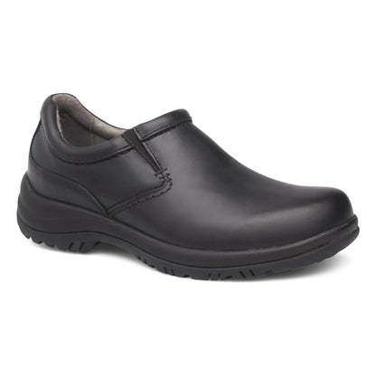 Wynn Black Leather Dansko Men|For Work