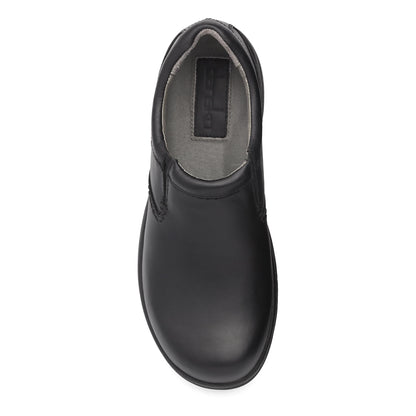 Wynn Black Leather Dansko Men|For Work