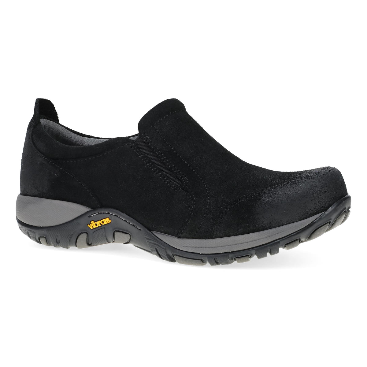 Pippy Black Waterproof Burnished Suede Dansko For Work|Women