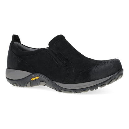 Pippy Black Waterproof Burnished Suede Dansko For Work|Women