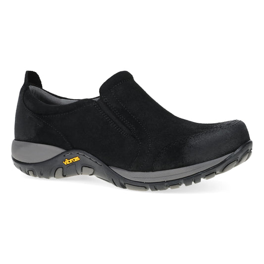 Pippy Black Waterproof Burnished Suede Dansko For Work|Women