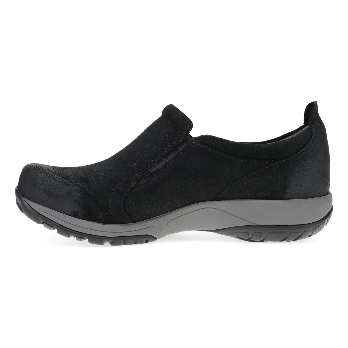Pippy Black Waterproof Burnished Suede Dansko For Work|Women