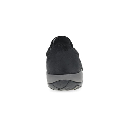 Pippy Black Waterproof Burnished Suede Dansko For Work|Women