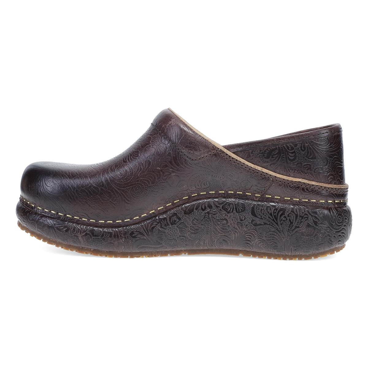 Platform Pro Brown Tooled Dansko For Work|Women