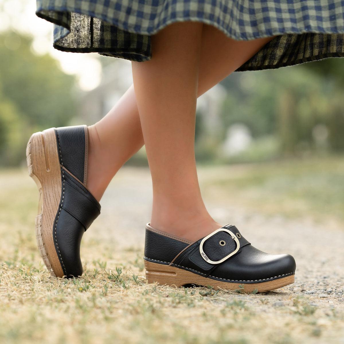 Pearson Black Tumbled Dansko For Work|Women