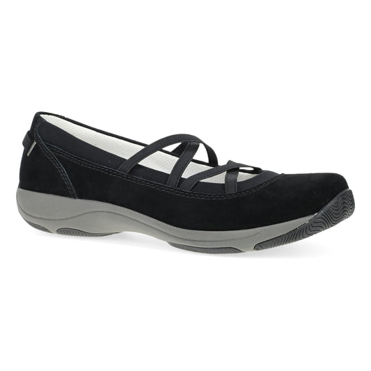 Harper Black Suede Dansko For Work|Women