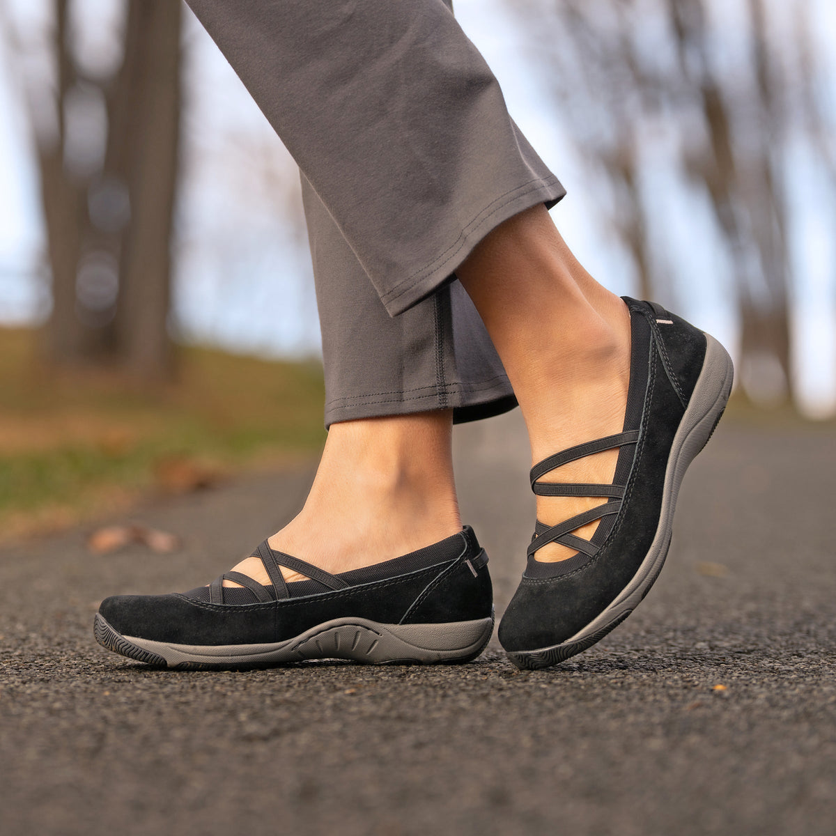 Harper Black Suede Dansko For Work|Women