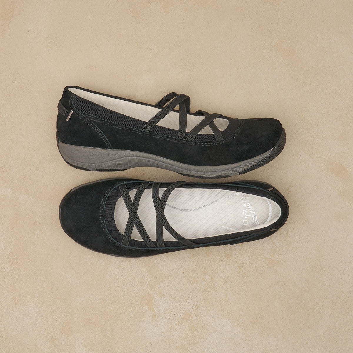 Harper Black Suede Dansko For Work|Women