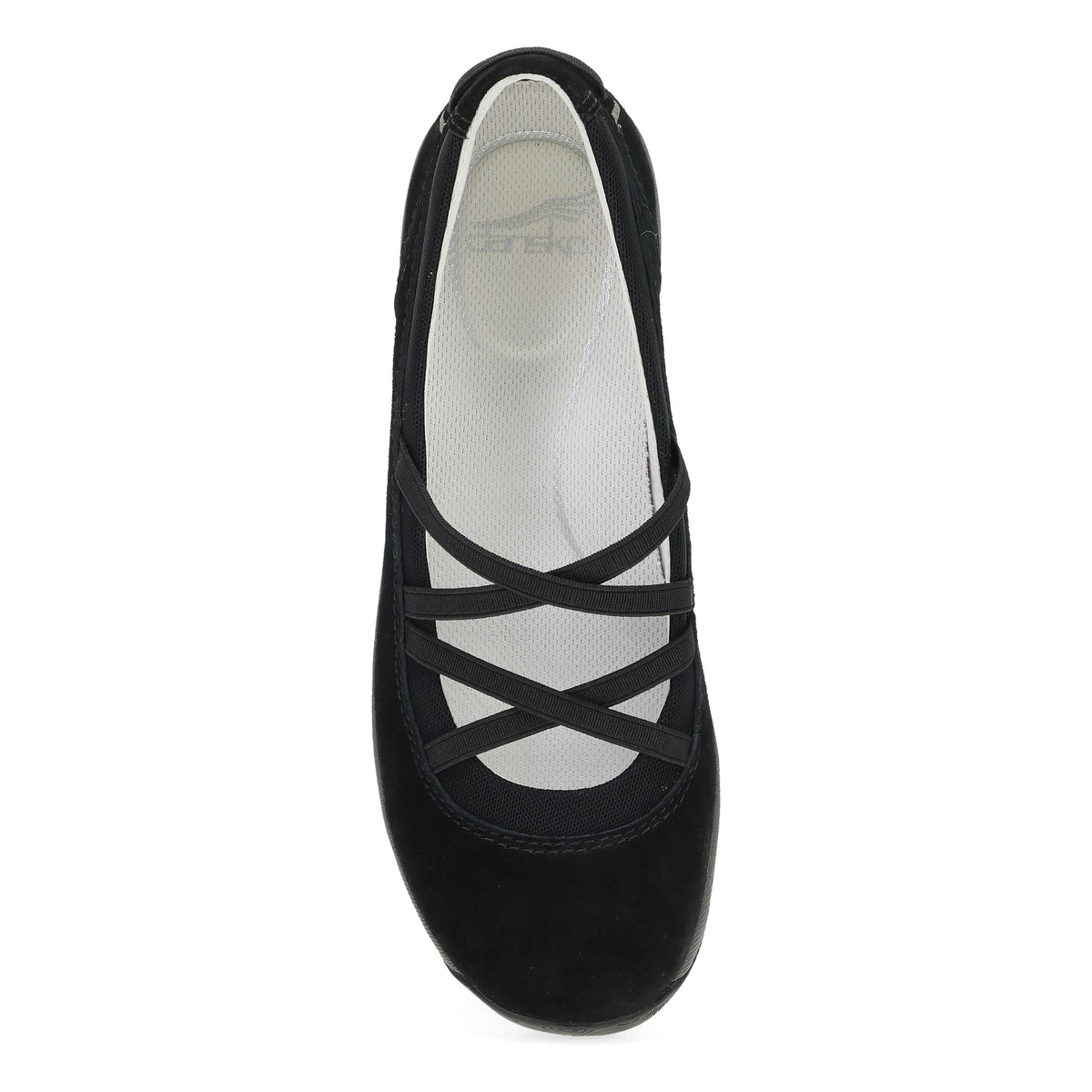 Harper Black Suede Dansko For Work|Women
