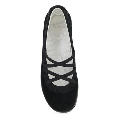 Harper Black Suede Dansko For Work|Women