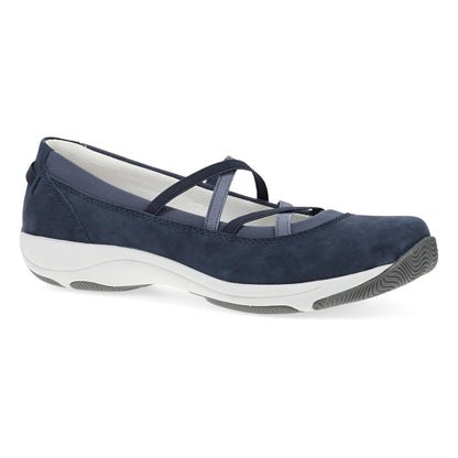 Navy Suede Sneaker,36